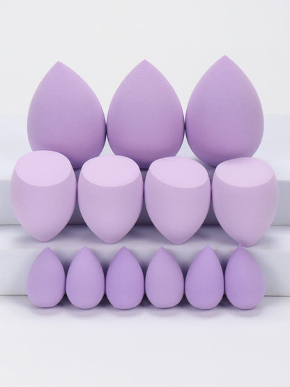 13 Large, Medium and Small Makeup Sponges, Which Become Larger When Exposed to Water, Do Not Contain Latex, Suitable for All Ski