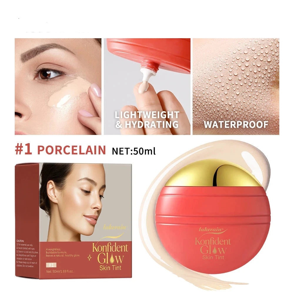 Glow Skin Tint Foundation – Long-Lasting, Buildable Coverage with Radiant Finish