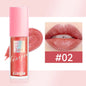 Glitter Lip Glaze Long Lasting Waterproof Liquid Lipstick Dewy Finish Lip Oil Lip Tint Moisturizing Lip Balm Highly Pigmented