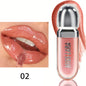 Beauty Moisturizing Lip Gloss with Shimmer - Hydrating Liquid Lip Shine Oil for Adult, Nourishing 3D Effect, Long-Lasting