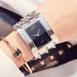 Women Luxury Brand Watch Dress Rhinestone Women Wristwatches Stylish Gold Female Watches for Women