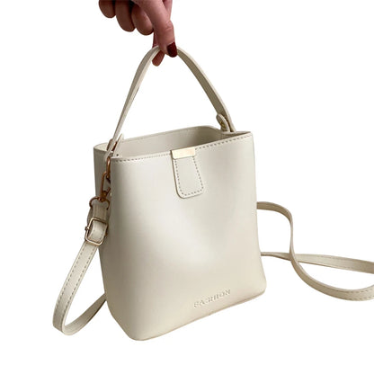 Women PU Leather Handbag Casual Tote Bag Lady Messenger Shoulder Bag Brand Design Female Totes Bolsa Black