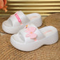 Women’s Platform Cloud Flip Flops – Soft EVA Pillow Slides, Non-Slip Beach Sandals