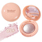 Face Highlighter Palette, High Glossy Face Illuminator Palette, Natural Glow Finish, Pearl Shimmer Smooth Baked Powder
