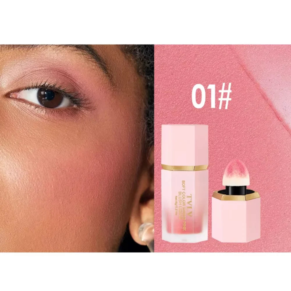Matte Liquid Powder Blusher – Easy to Apply, Natural Rouge Finish