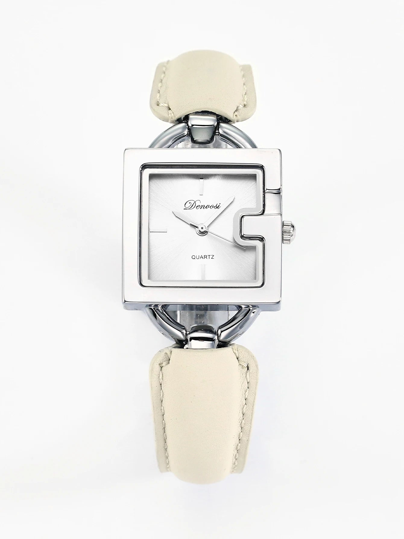 Ladies' square belt watch, simple and fashionable quartz watch, waterproof and luminous