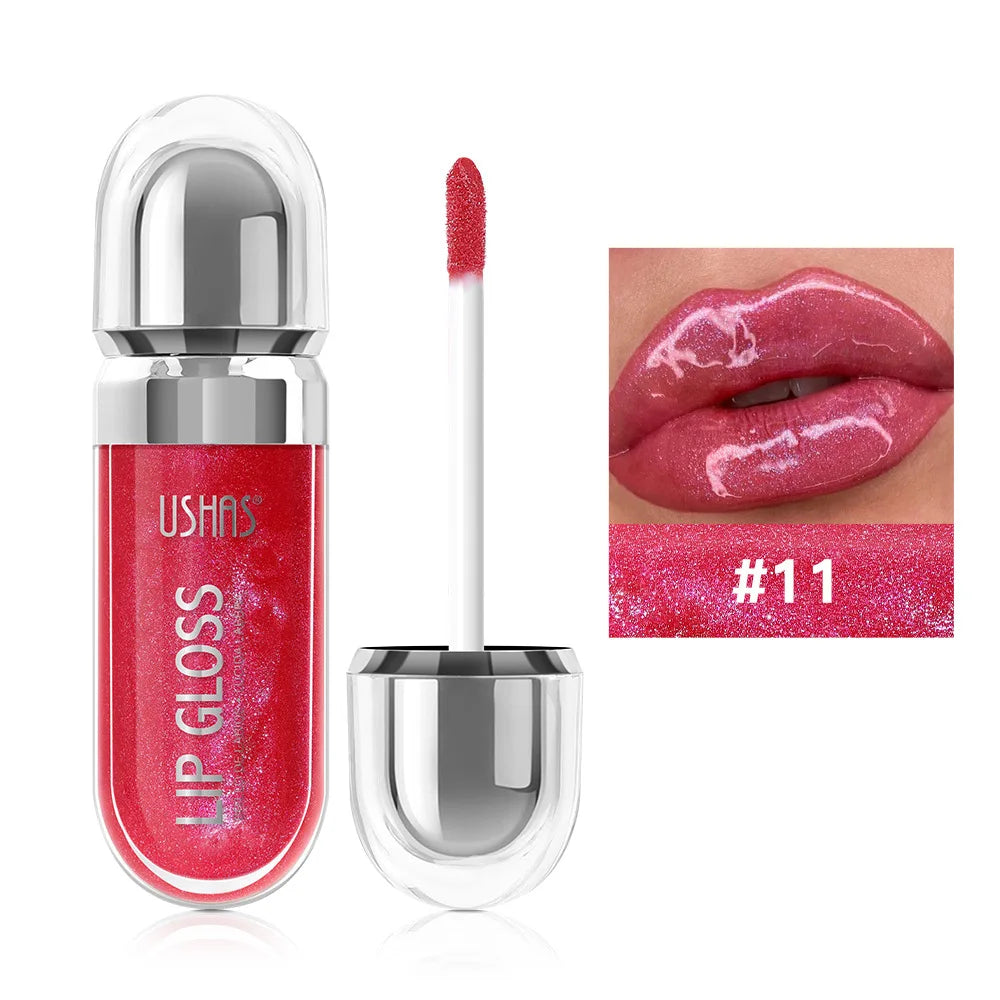 Mirror Fine Flash Liquid Lipstick – Pearlescent, Waterproof, Non-Stick, Long-Lasting Glossy Shine
