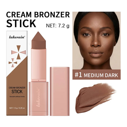 Cream Bronzer & Contour Stick 2-in-1 | Instant Depth