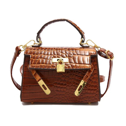 Ladies Messenger Bag Leather Handbags Shoulder Tote Fashionable Everyday Use