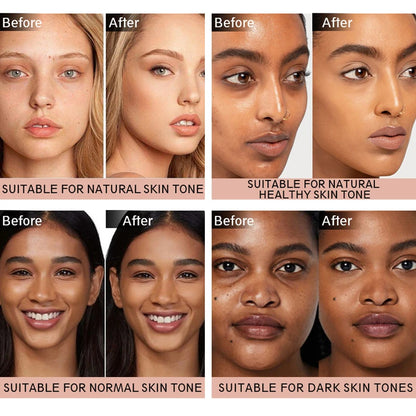 Face Contour Concealer Cream Full Cover Blemish Acne Foundation Waterproof Concealer Base Makeup Palette Cosmetic