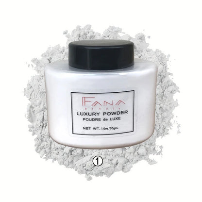 4 Colors Luxury Banana Powder Long-lasting Waterproof Light and Breathable Oil-controlling Setting Powder