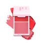Crème & Powder Blush Duo Palette – Long-Lasting Matte & Dewy Finish Pink, Peach & Orange Pigments