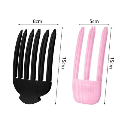 Magic Heatless Hair Care Roots Natural Fluffy Hair Clip with Pointed Tail Comb No Heat Hair Curler Hair Styling Fluffiness Tool