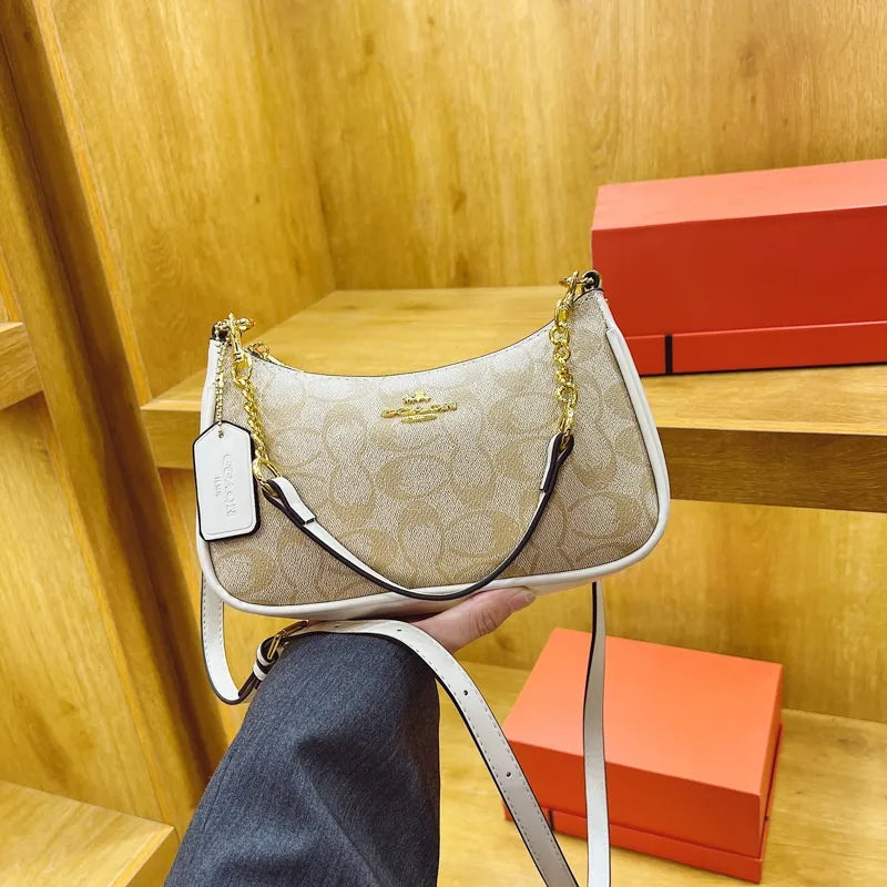 Designer Bag Luxury Bag Shoulder Bag Crossbody Purse Ladies Fashion Mini Bag High Quality Leather Zipper Armpit Bag New Shoulder Designer Bag 2025 Medium Handbag