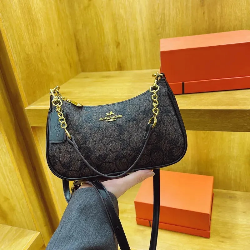 Designer Bag Luxury Bag Shoulder Bag Crossbody Purse Ladies Fashion Mini Bag High Quality Leather Zipper Armpit Bag New Shoulder Designer Bag 2025 Medium Handbag