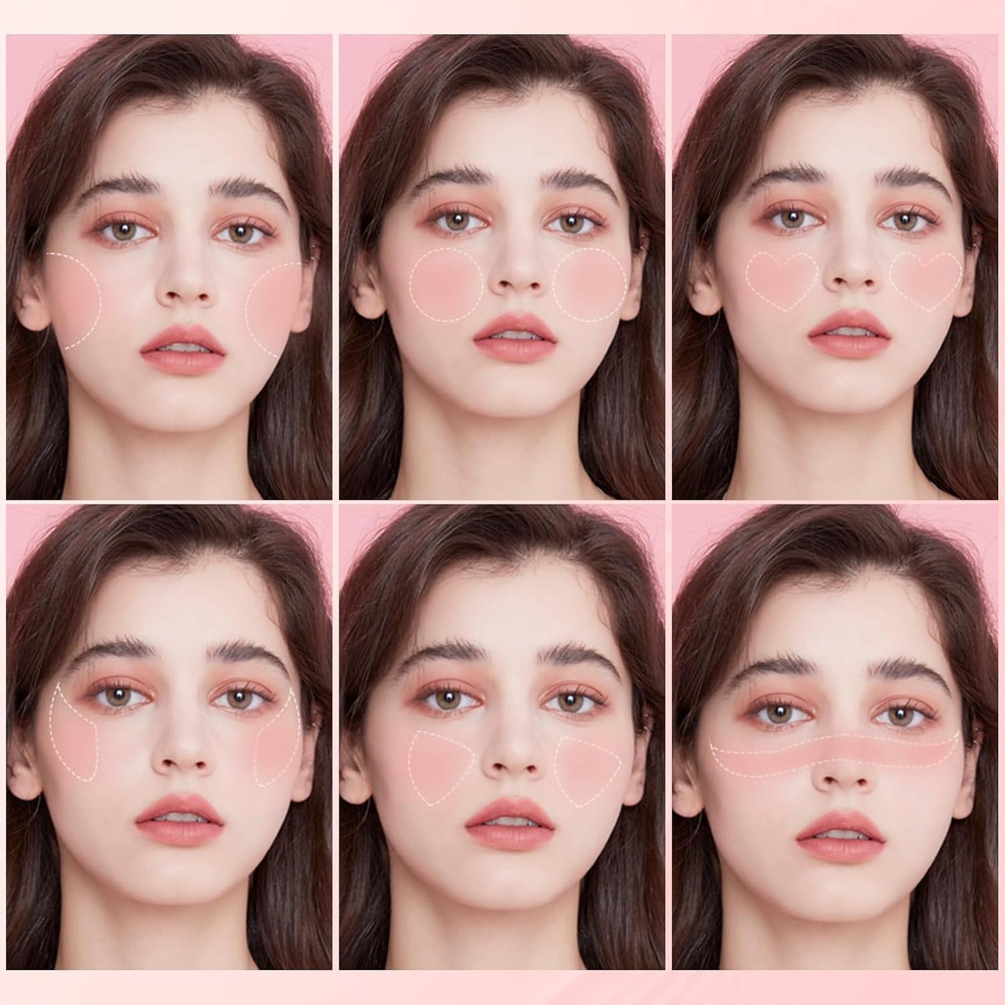 Silky Cream Liquid Blush,Leaving a Matte Dewy Makeup Look,Easy to Apply and Create a Natural Flush,Long Lasting and Lightweight Cheek Blush Face Makeup,Catch ME