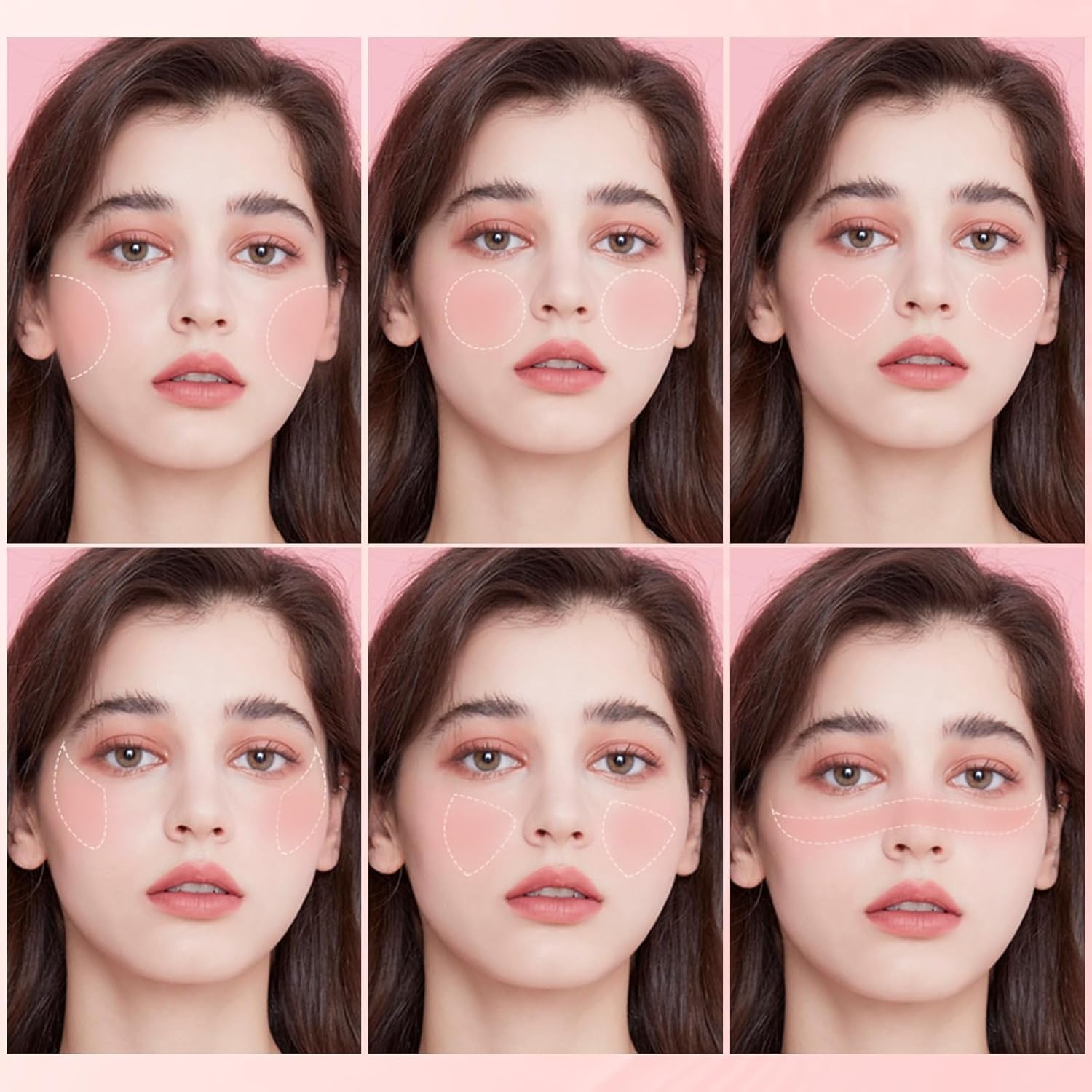 Silky Cream Liquid Blush,Leaving a Matte Dewy Makeup Look,Easy to Apply and Create a Natural Flush,Long Lasting and Lightweight Cheek Blush Face Makeup,Catch ME