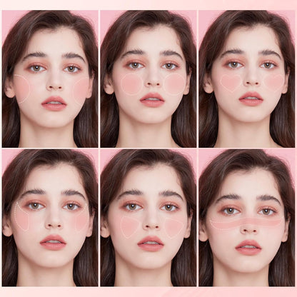 Silky Cream Liquid Blush,Leaving a Matte Dewy Makeup Look,Easy to Apply and Create a Natural Flush,Long Lasting and Lightweight Cheek Blush Face Makeup,Catch ME