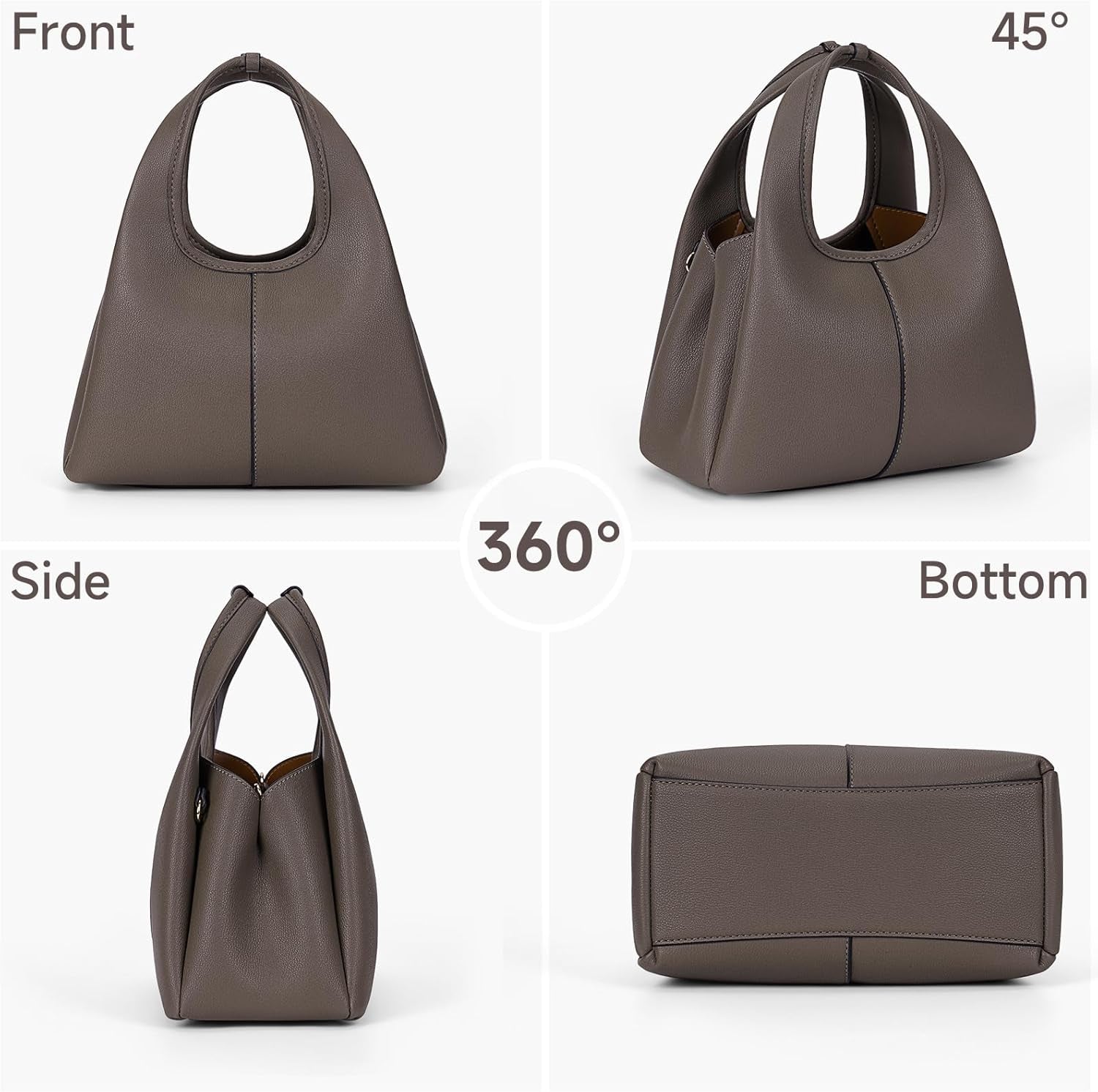 Crossbody Purse for Women Top-Handle Handbags Satchel Bag Leather Tote Bag Hobo Crossbody Purse Trendy Shoulder Bag