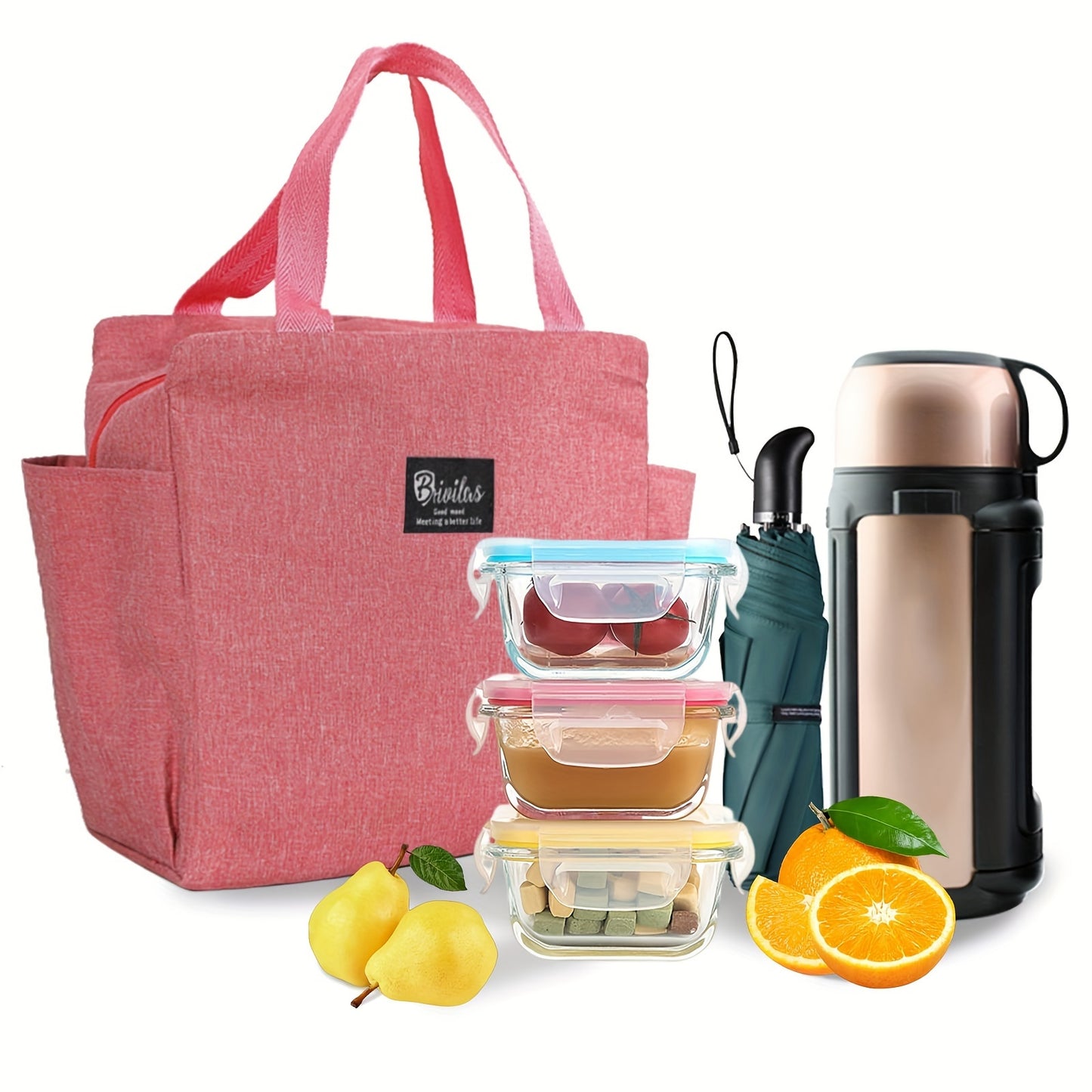 Thermal Bag Handheld Lunch Box Bag Thermal Bag Mommy Bag Multifunctional Tote Bag