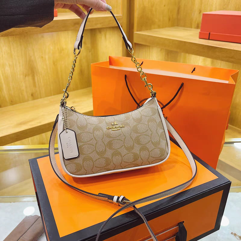 Designer Bag Luxury Bag Shoulder Bag Crossbody Purse Ladies Fashion Mini Bag High Quality Leather Zipper Armpit Bag New Shoulder Designer Bag 2025 Medium Handbag